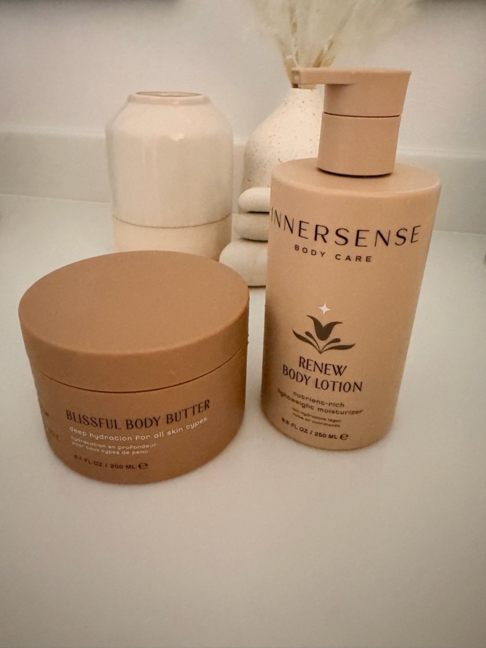 Renew Body Lotion & Blissful Body Butter - Nude Tan